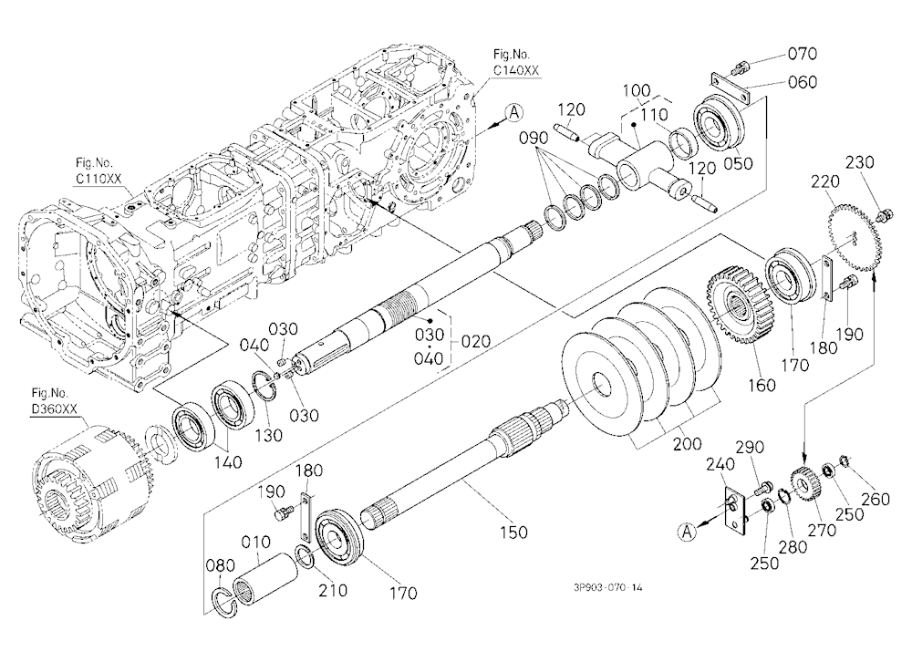 Drive Shaft (Middle/Rear)