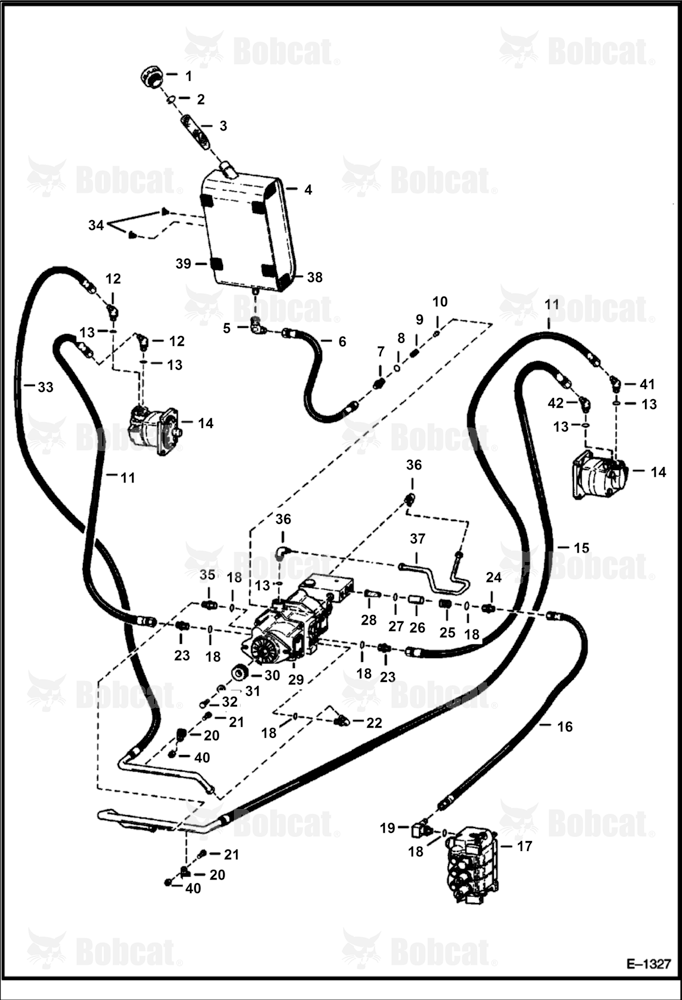 Hydrostatic Circuitry 501711001 - 501714999