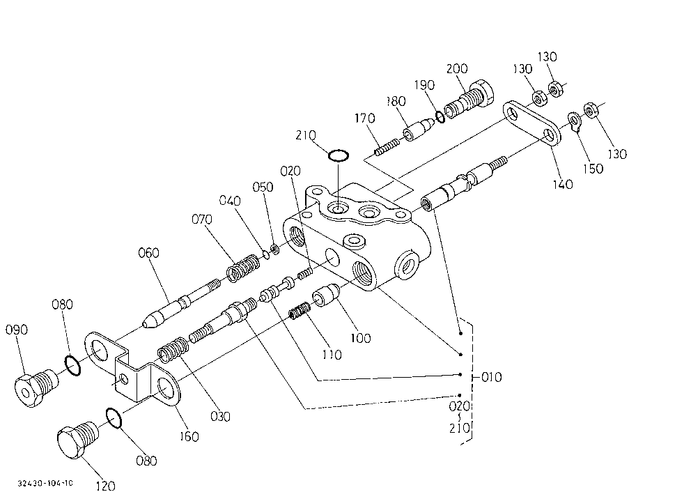 Control Valve (Position) [Au] [Component Parts]