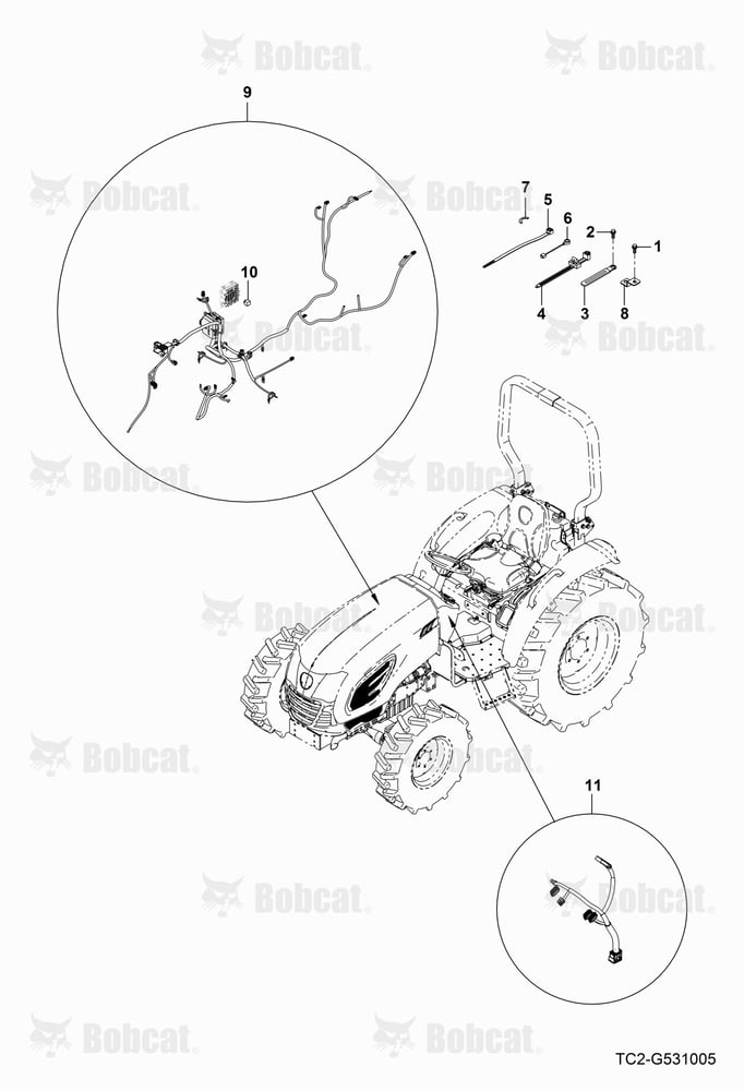 Engine Electrical Circuitry (Main Harness)