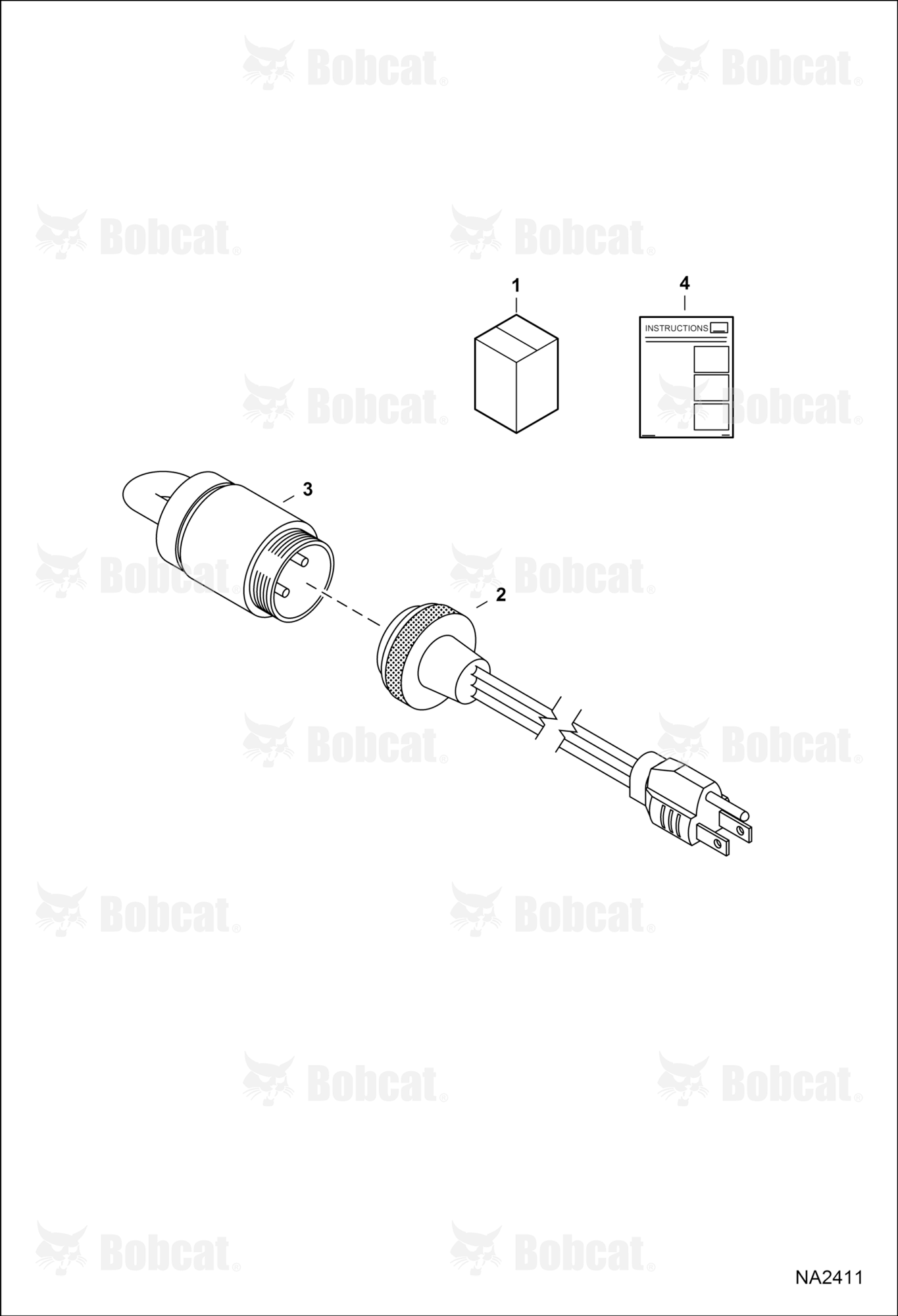 Block Heater (For D722-E2B & D722-E3B Engine)
