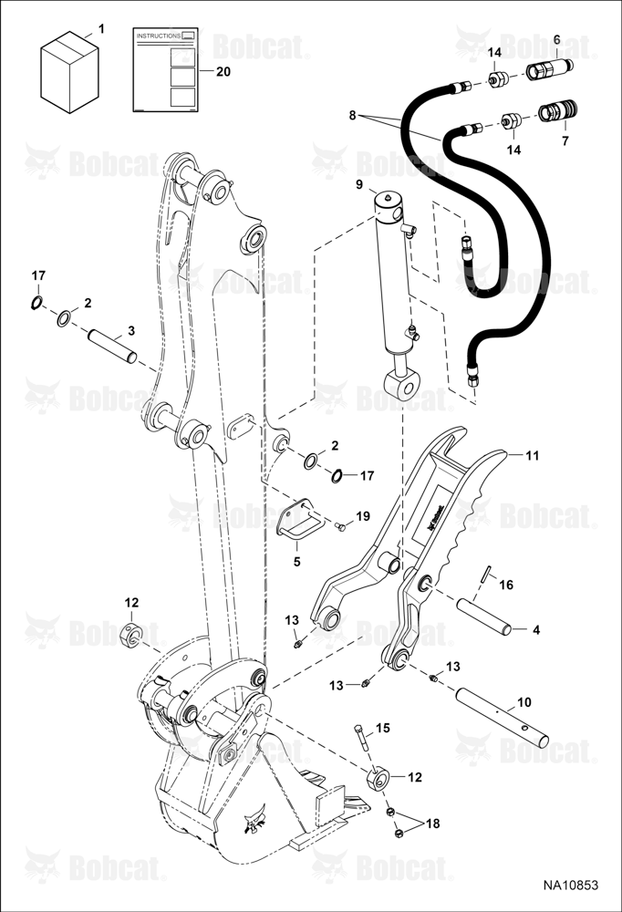 Clamp (Class 1) (E20) B3LM00101 & Above
