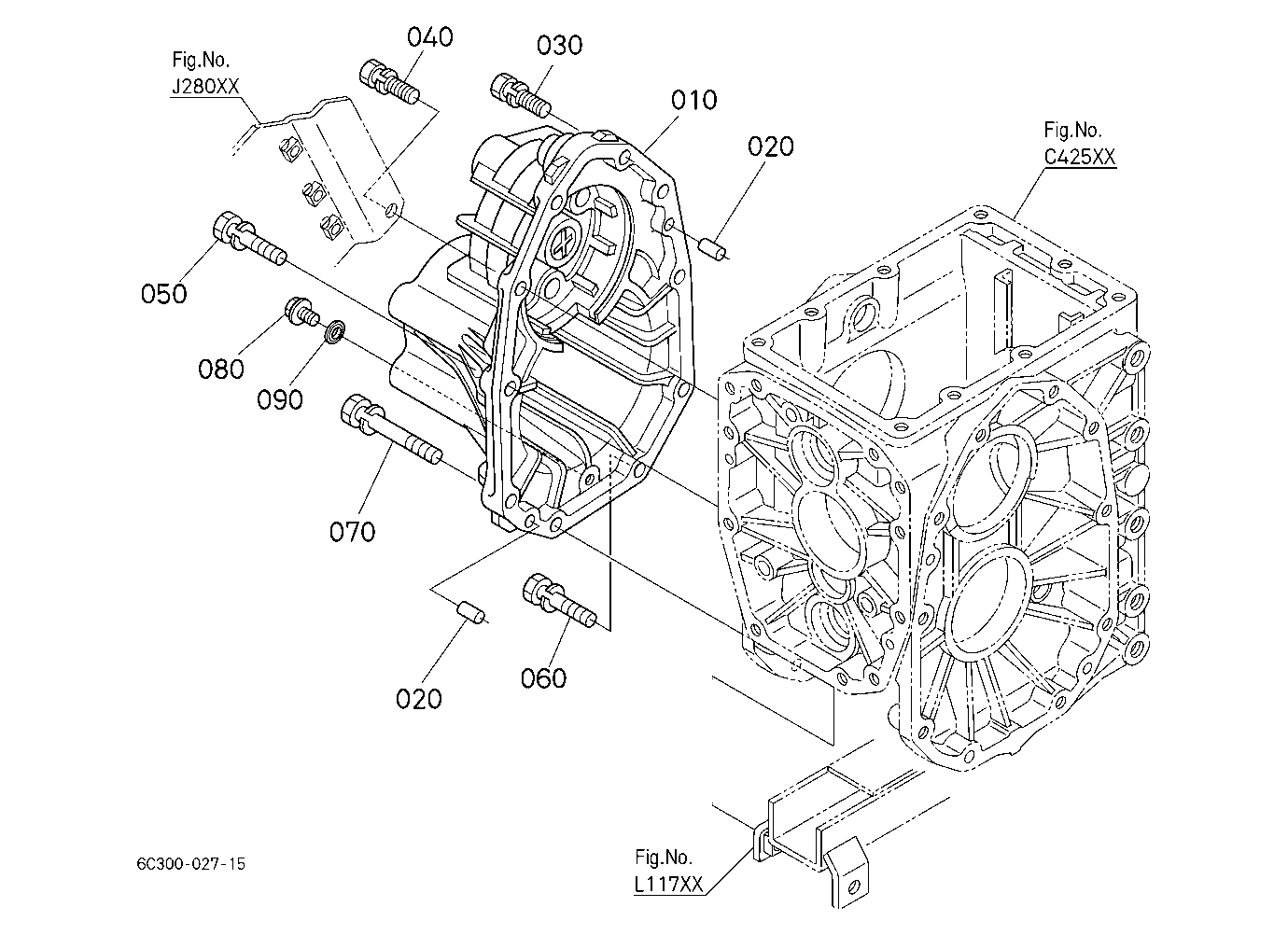 Rear Axle Case Rh