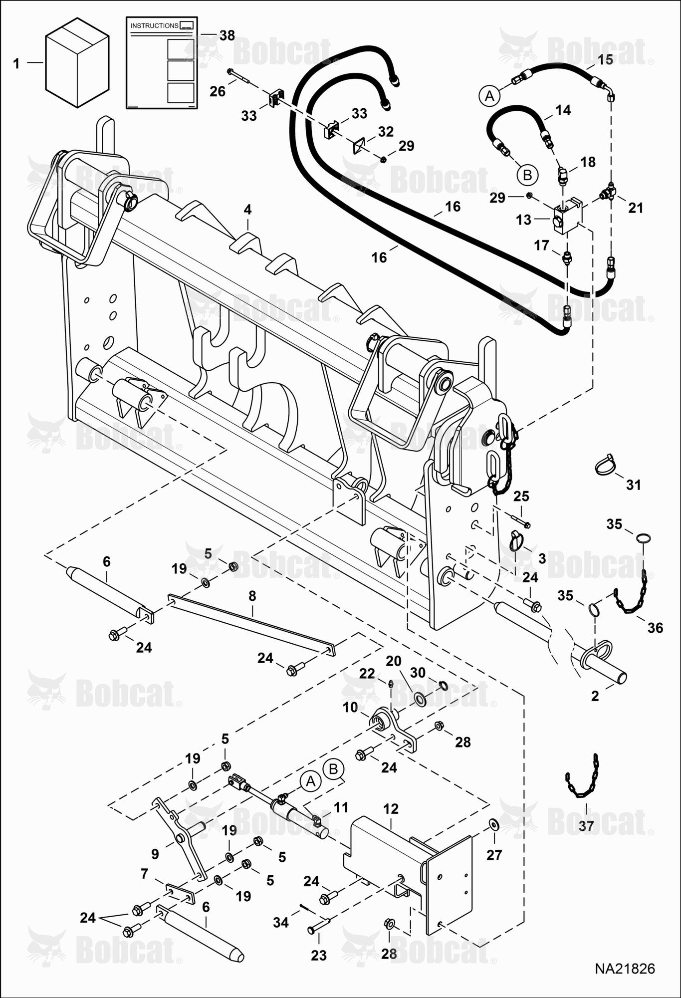 Attachment Carrier Kit (J-tach)