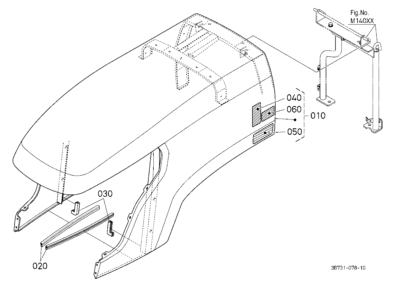 Hood (Bonnet) Upper