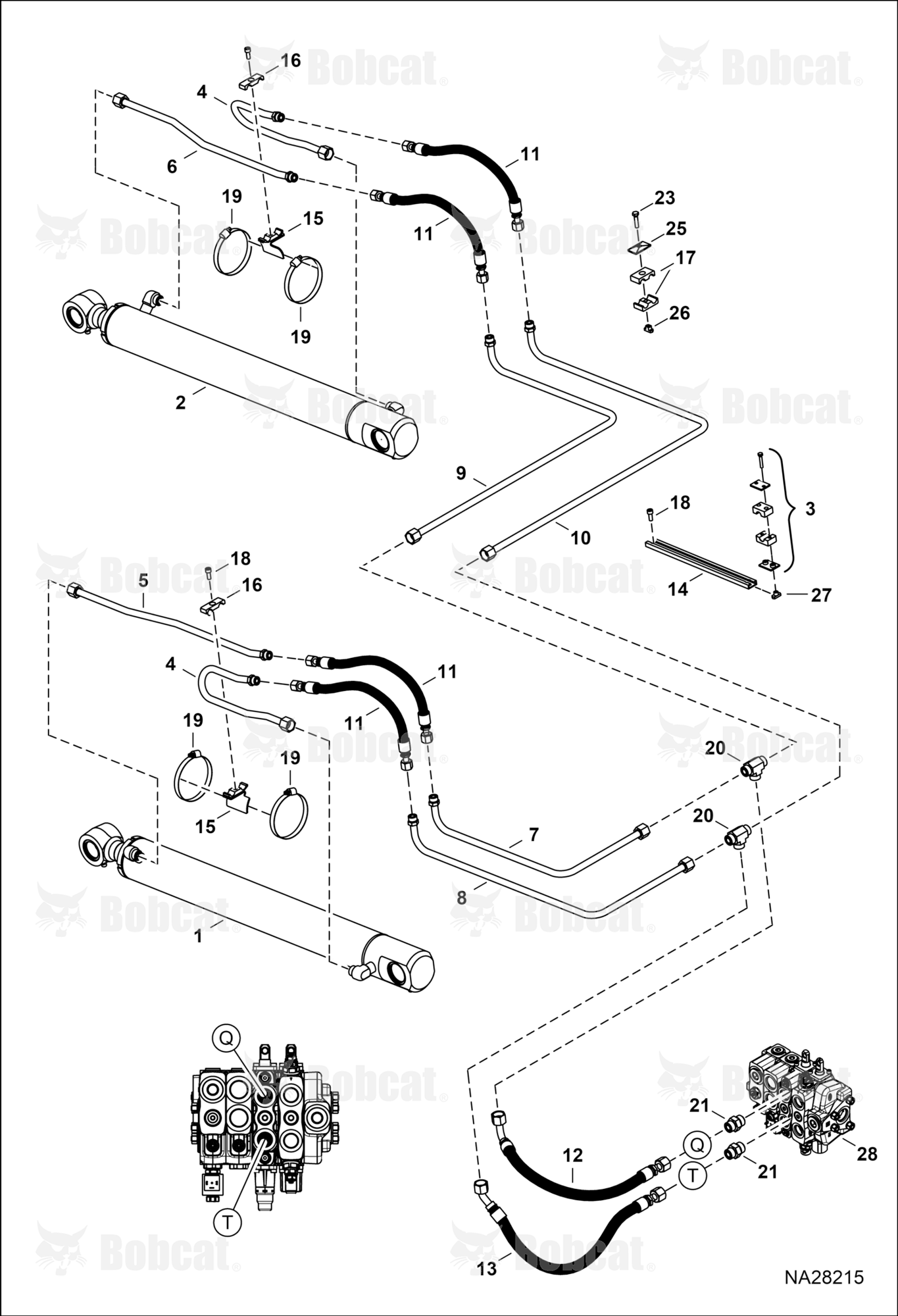 Hydraulic Circuitry (Loader) (Lift)