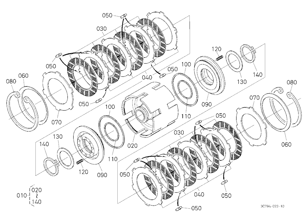 Clutch Pack (Shuttle) [Component Parts]