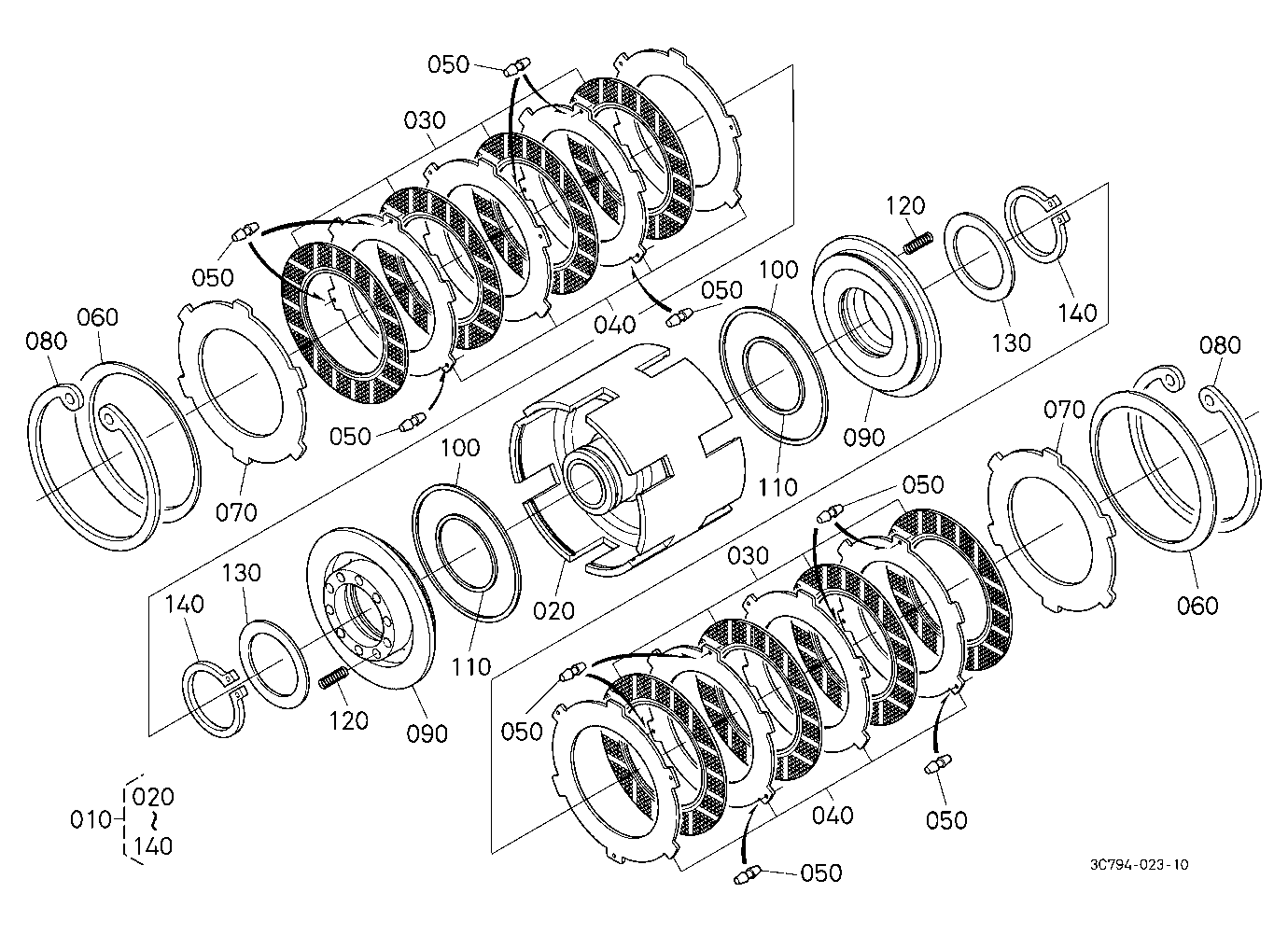 Clutch Pack (Shuttle) [Component Parts]