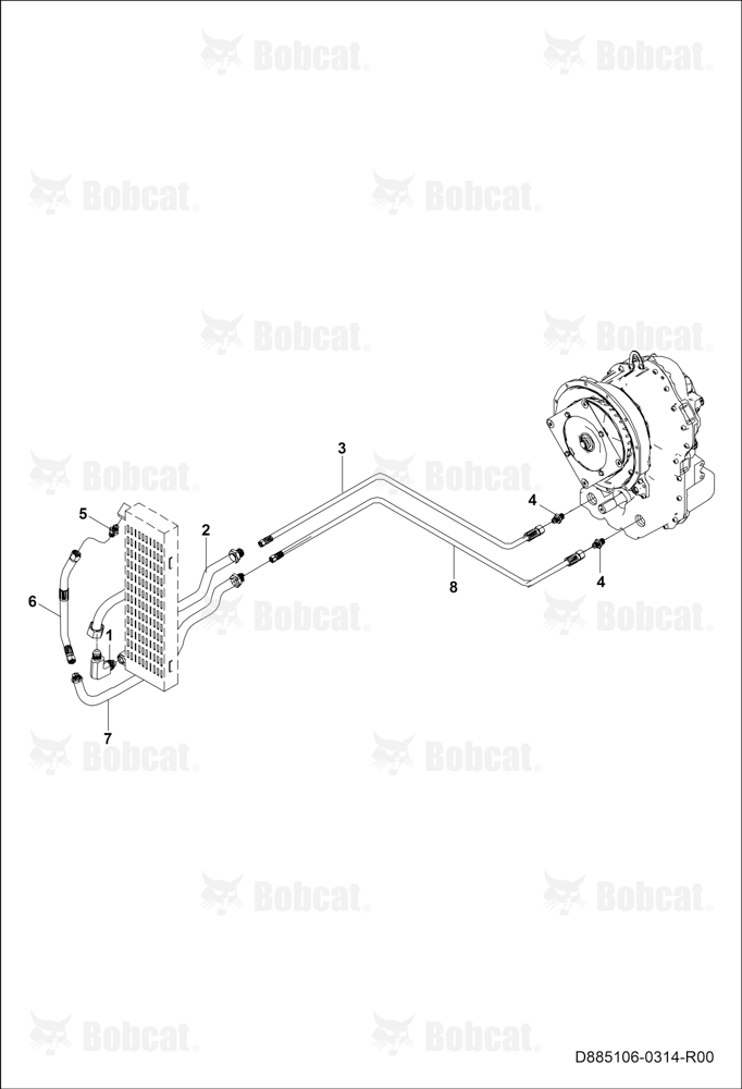 Transmission - Oil Cooler Circuit