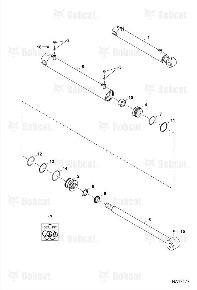 Angle Blade Cylinder