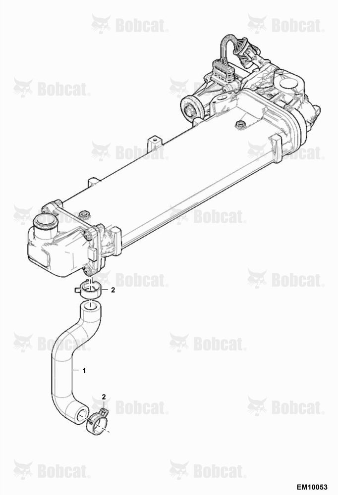 Exhaust Gas Recirculation (Coolant Outlet Hose)