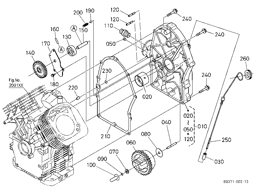 Crank Case Cover/Oil Pump