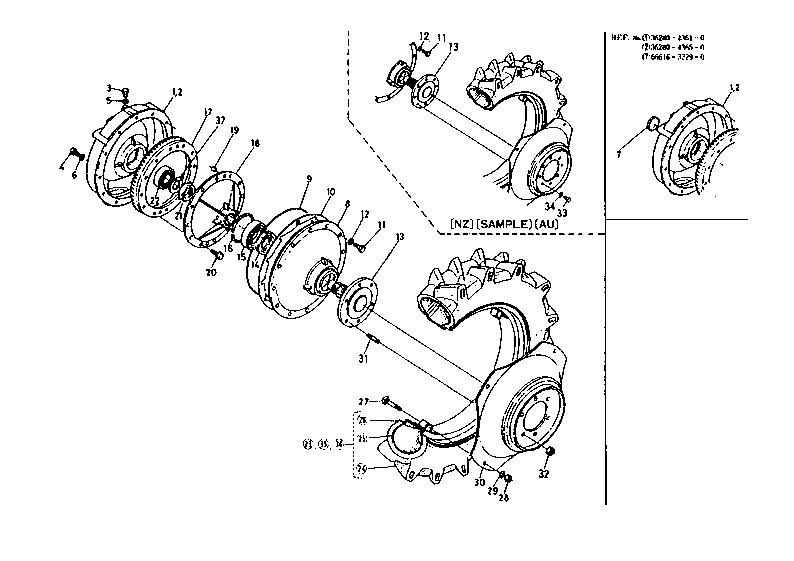 Front Wheel Case [M4500Dt]