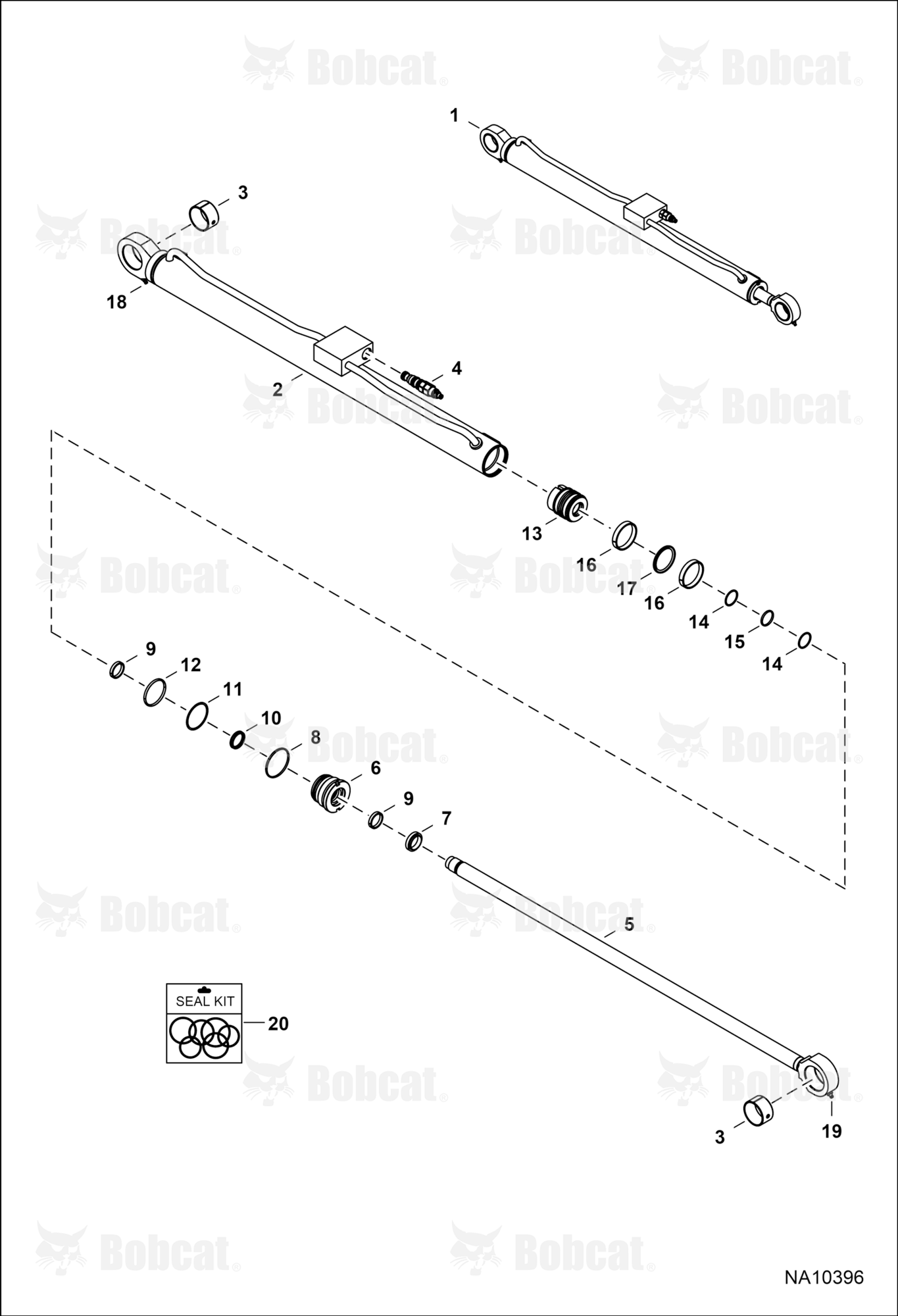 SELF-LEVELING Cylinder