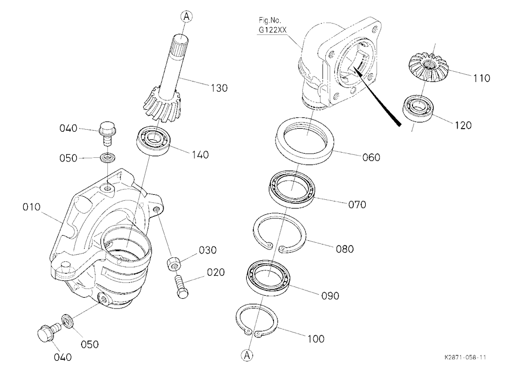 Axle Case (Right)