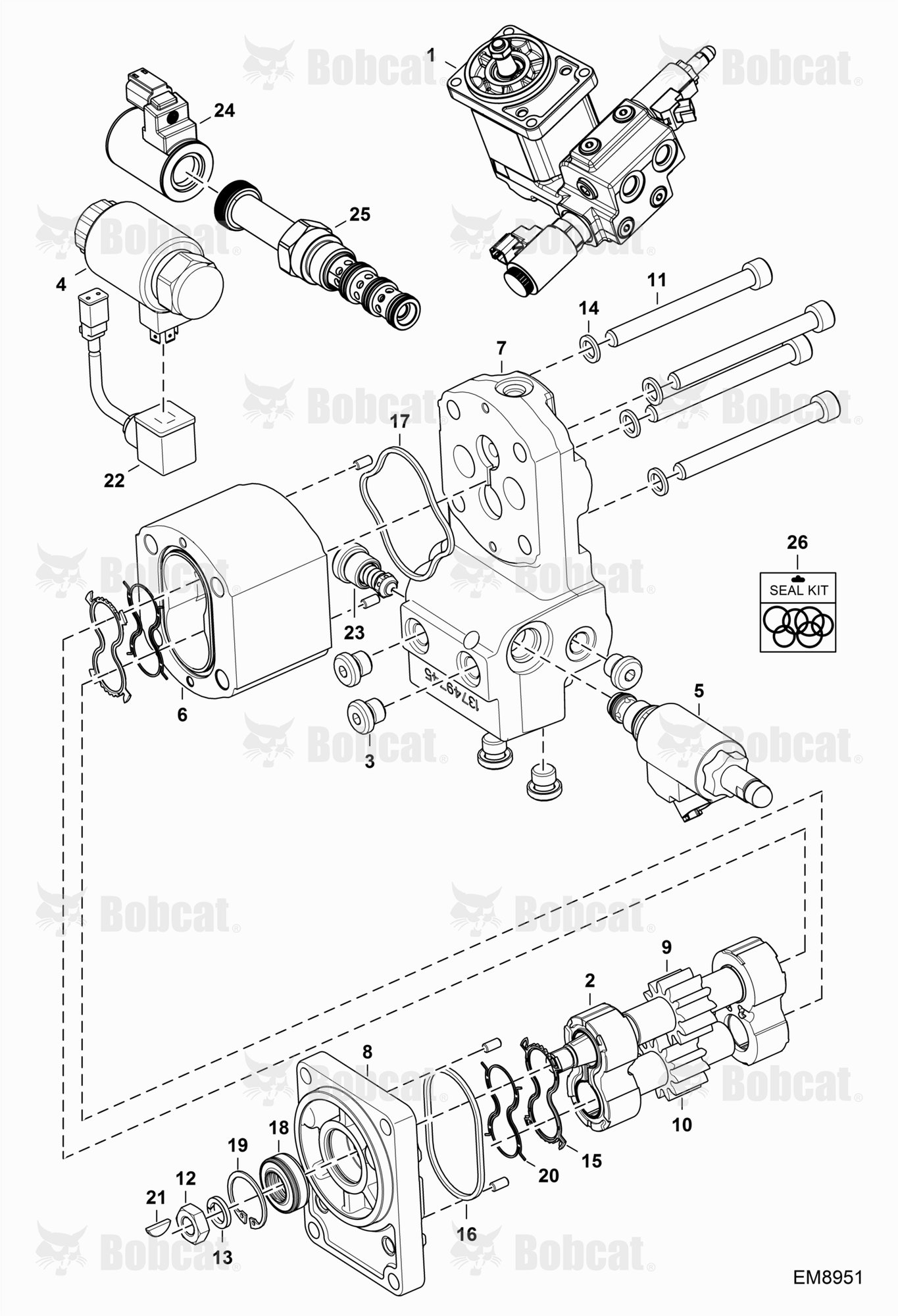 Fan Motor (Reversible)