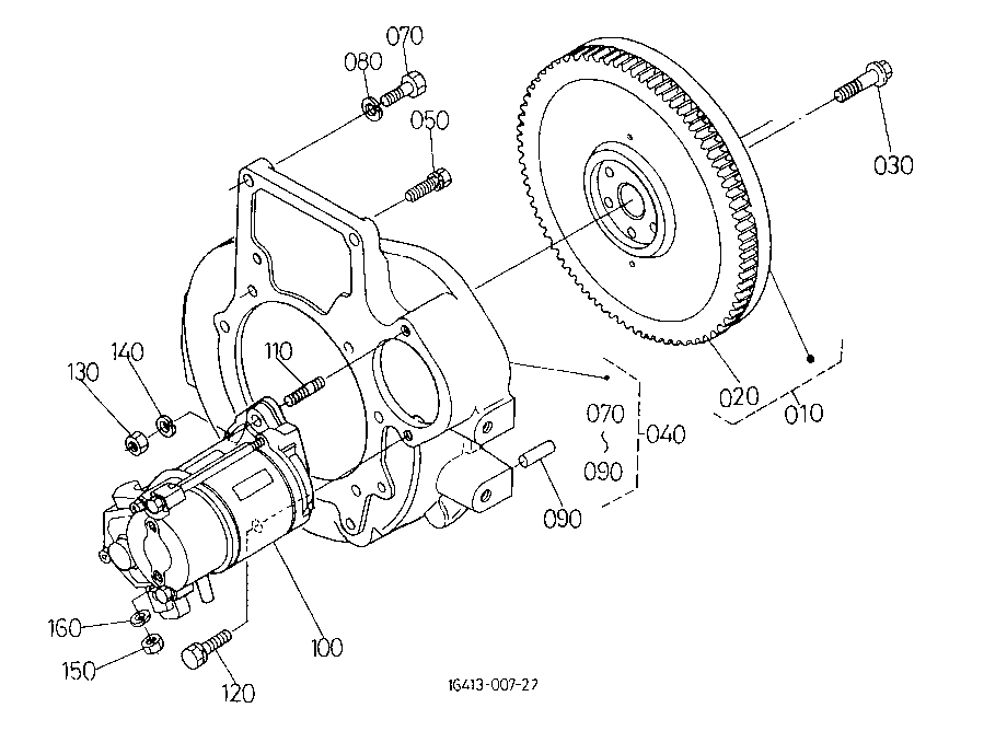 Flywheel,Starter