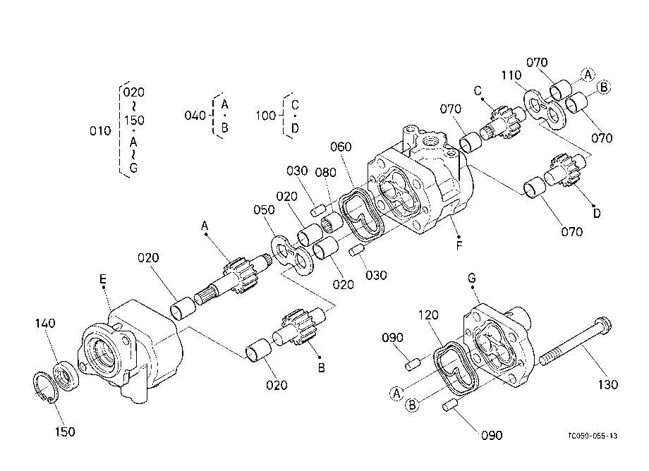 Hydraulic Pump [Component Parts]