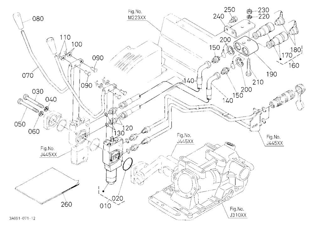 Auxiliary Control Valve Kit (Fd) [Rops Type] [Opti