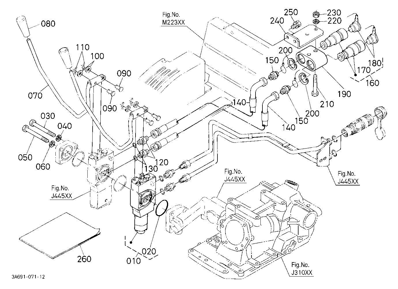 Auxiliary Control Valve Kit (Fd) [Rops Type] [Opti