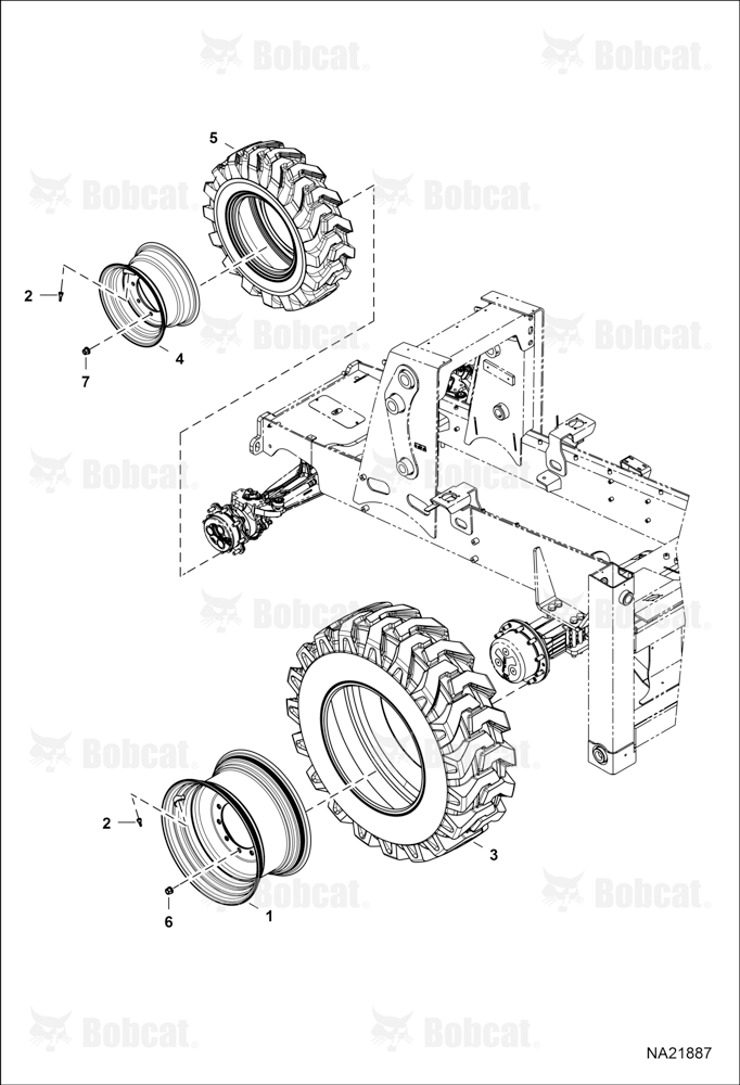 Tires & Rims (W/O Tubes)