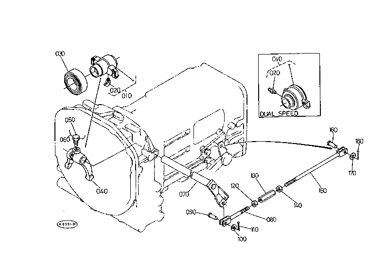 Clutch Fork W/O Cab