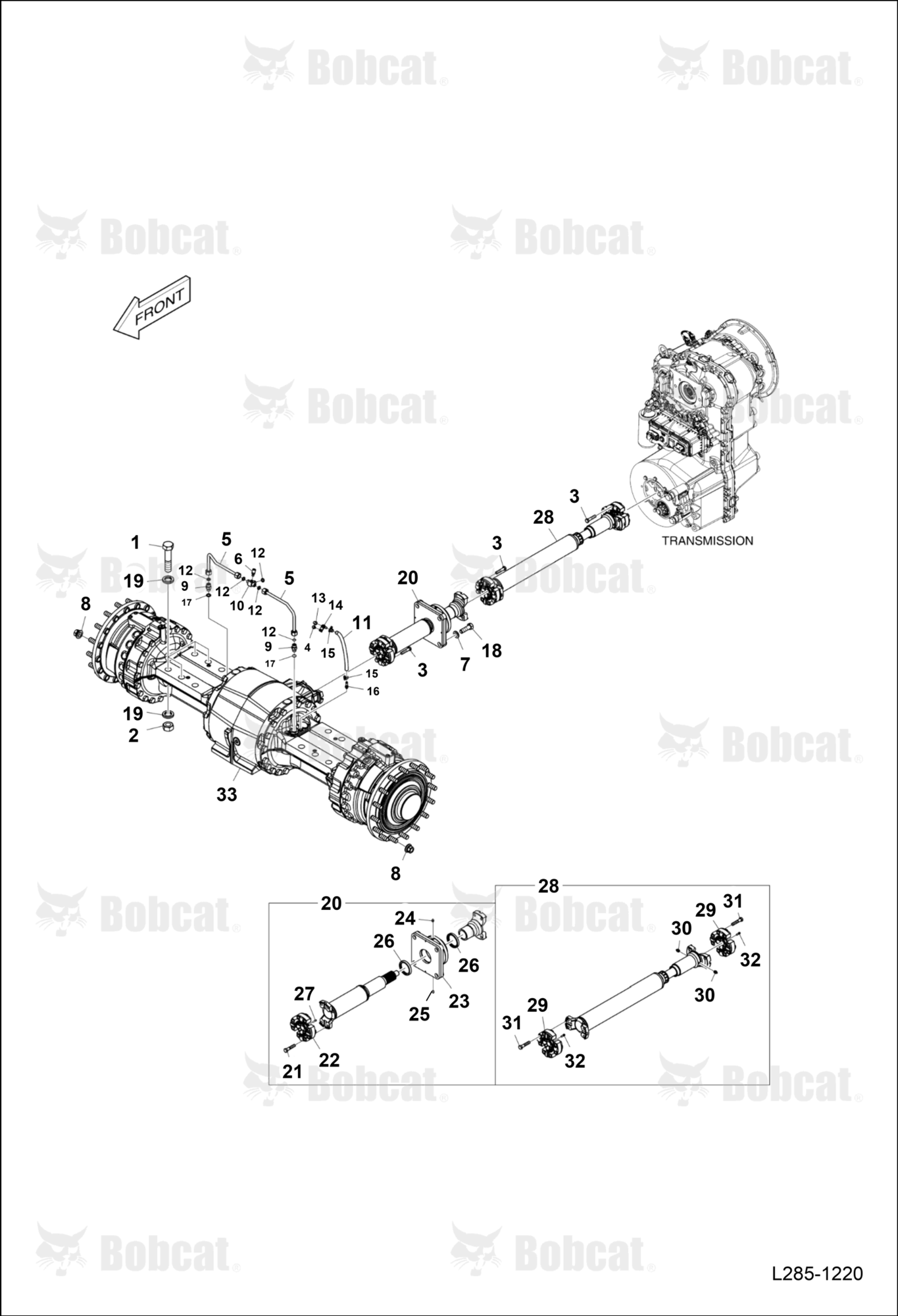 Axle & Drive Shaft (Page 1)