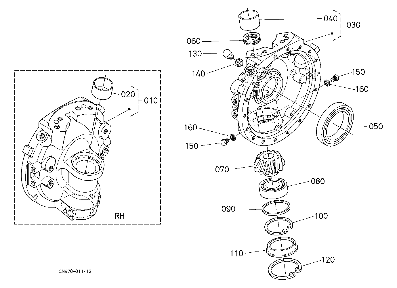 Front Axle Case