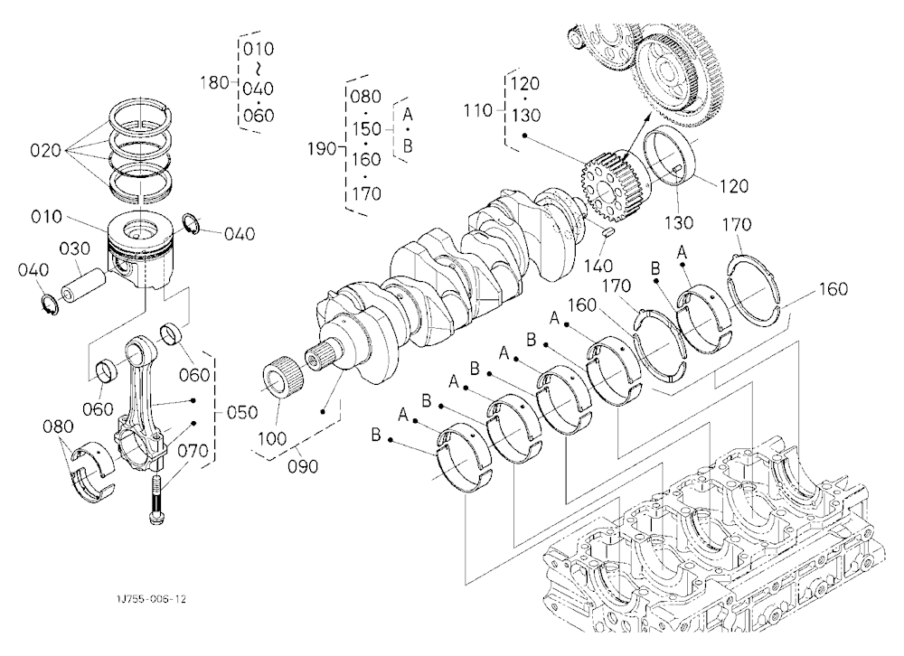Piston And Crankshaft