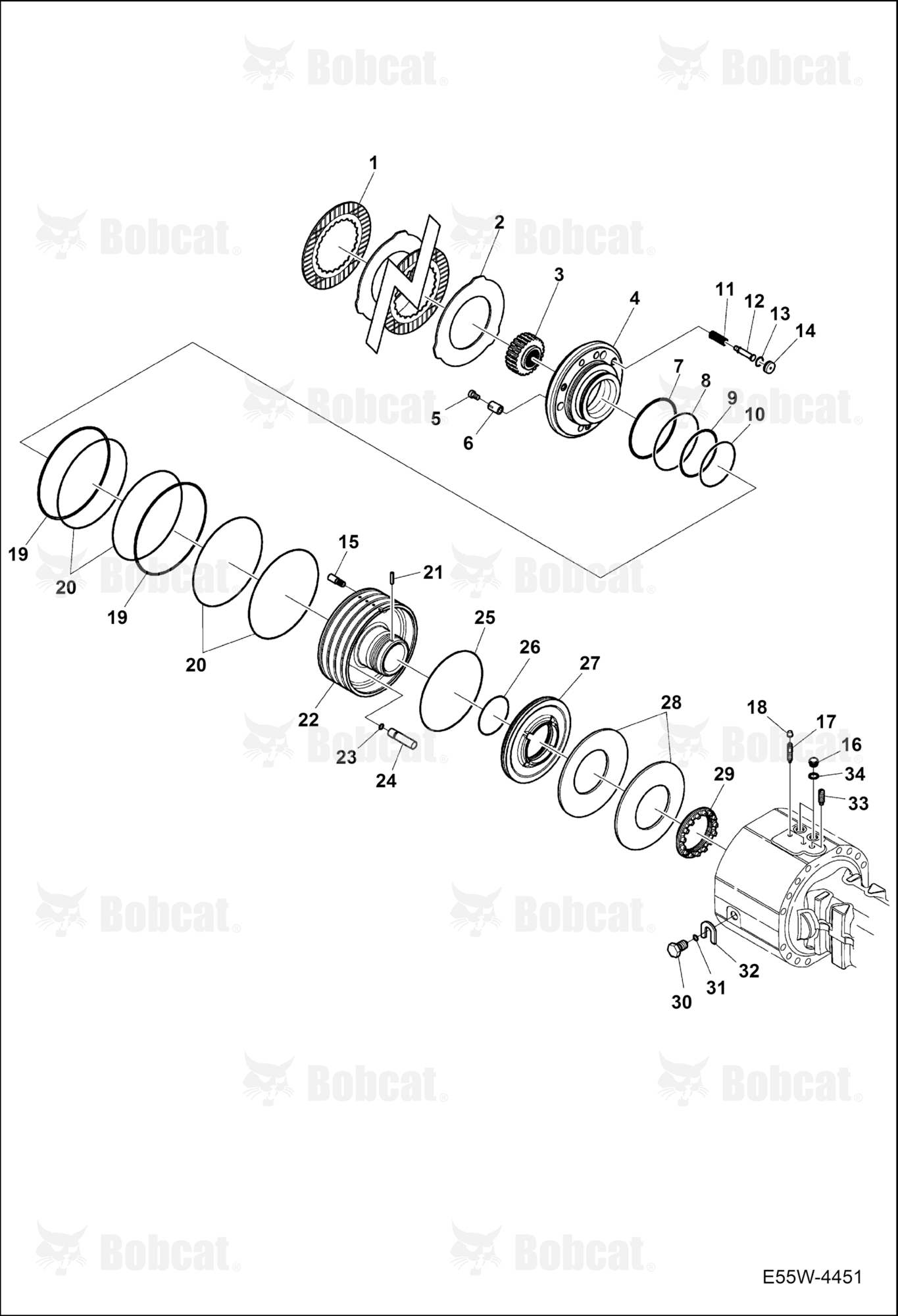 Brakes (Rear Axle)  AEFB11102 - AEFB11307