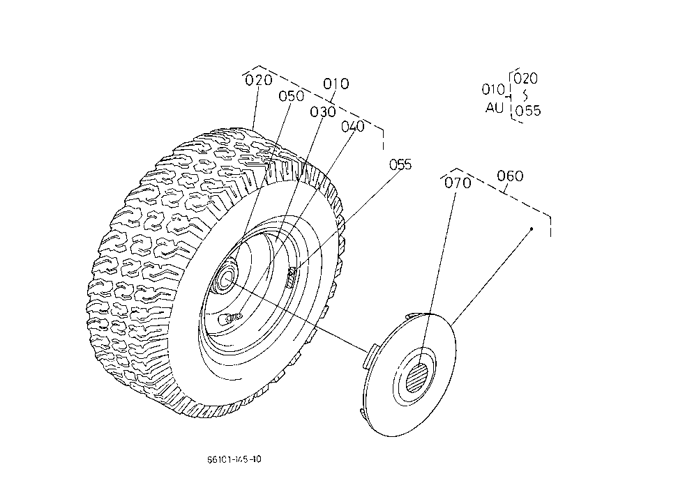 Front Wheel (16 X 6.50-8)