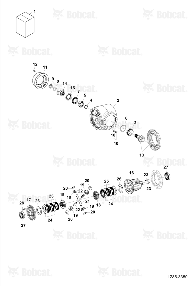 Differential Carrier (Rear Axle) (LSD)