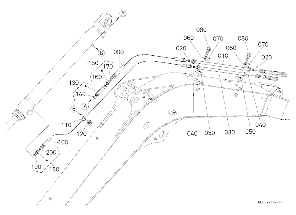 Oil Piping (Arm 2)