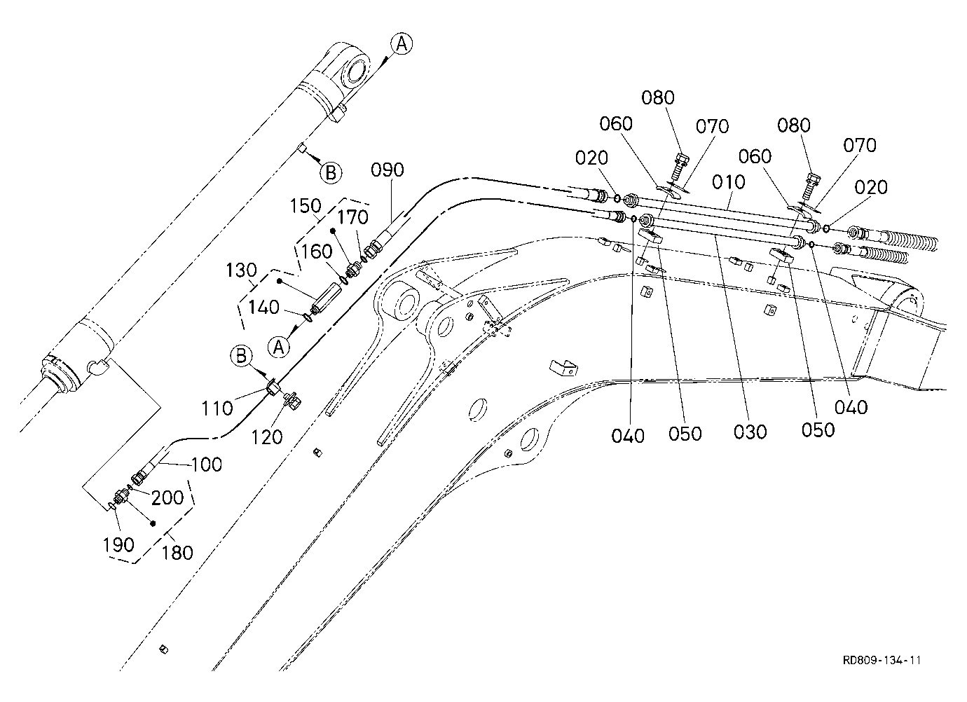 Oil Piping (Arm 2)
