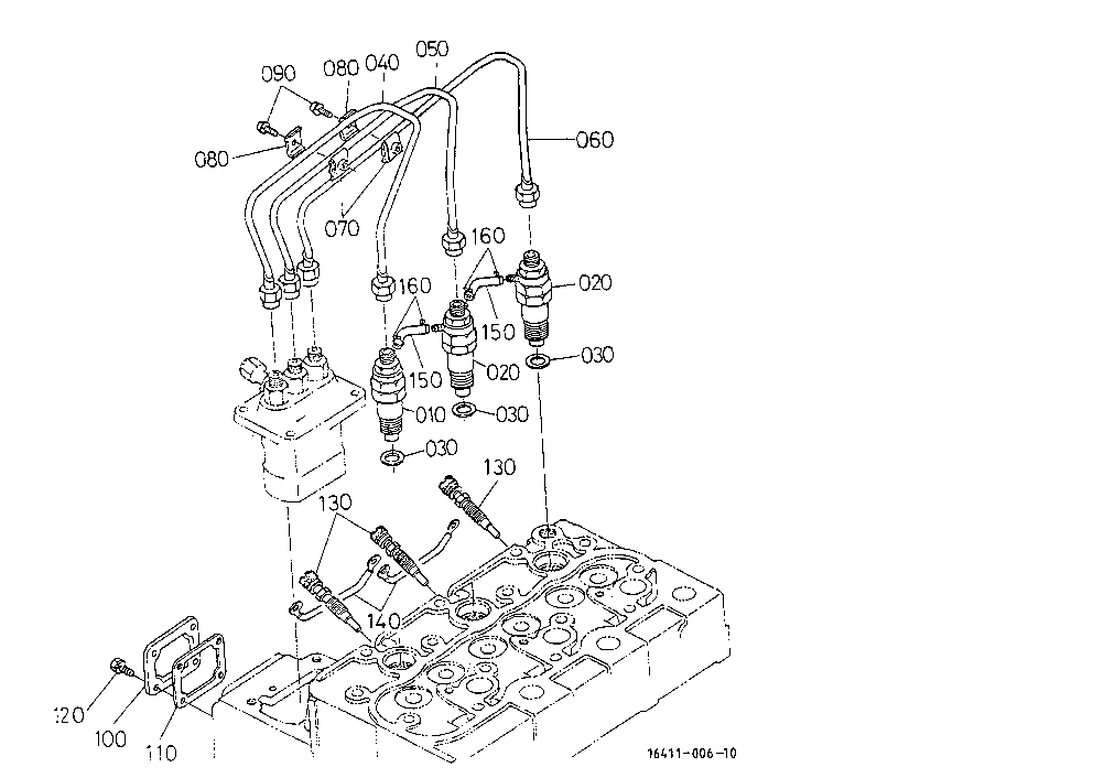 Nozzle Holder And Glow Plug