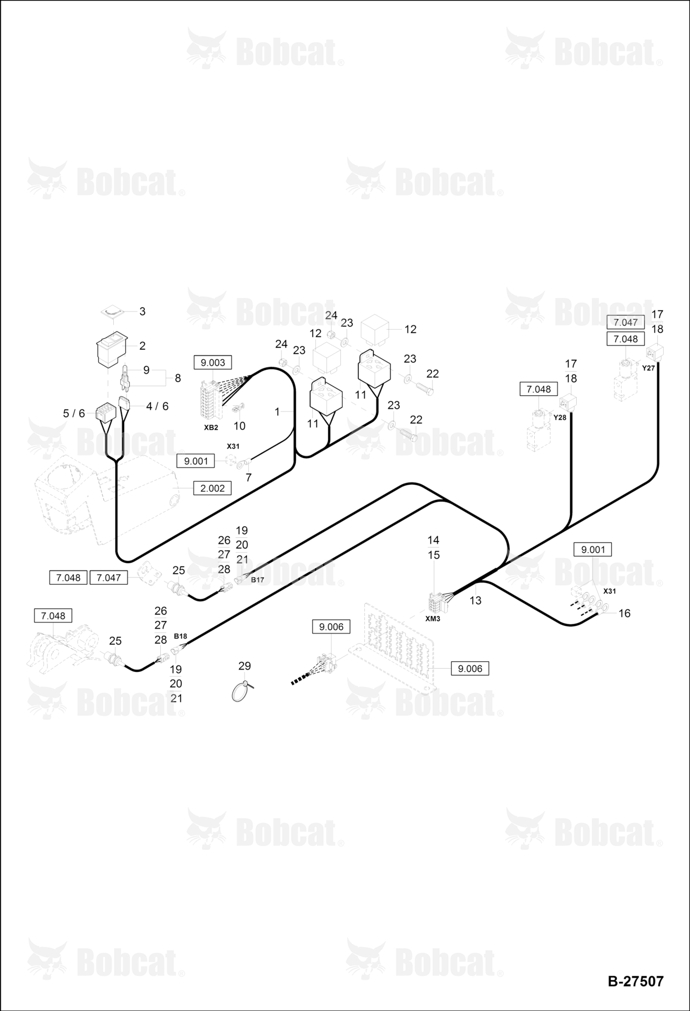 Electric Installation - Boom Height Limitation
