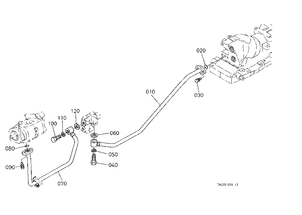 Hydraulic Oil Line(Delivery) [Except Hst Type]