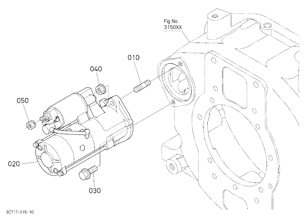 Starter [Component Parts](Not For Reman Unit)
