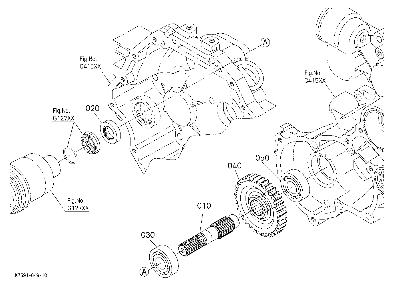 Front Wheel Propeller Shaft