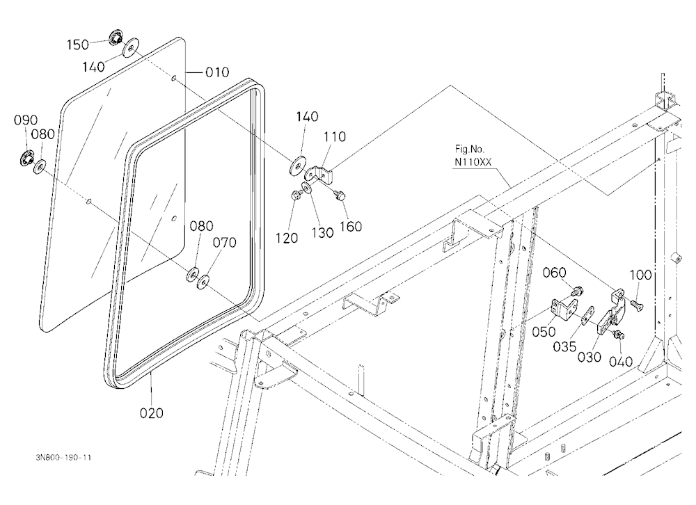 Side Window Rh