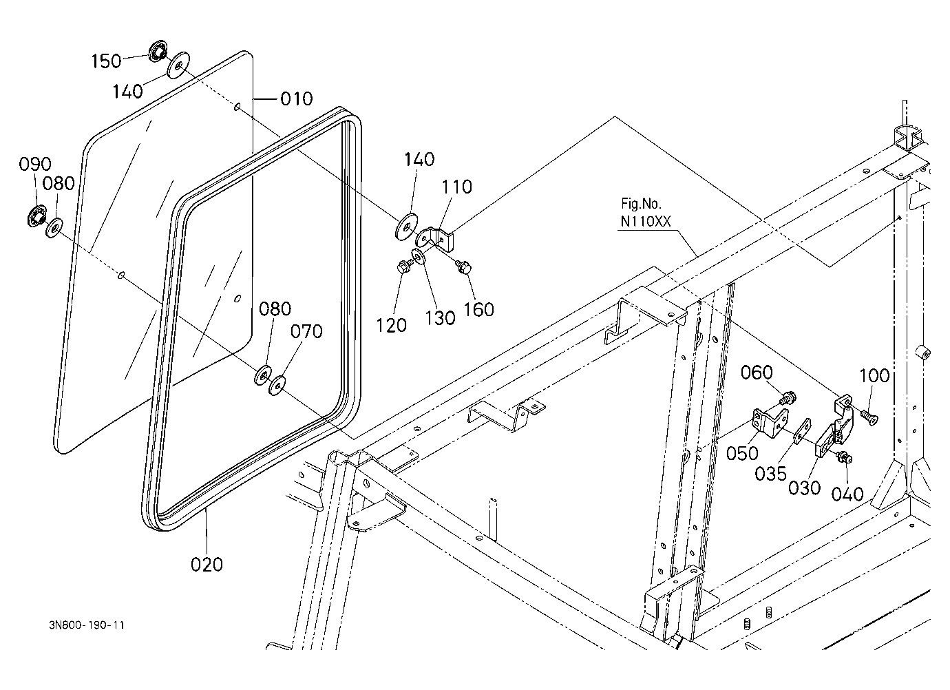 Side Window Rh