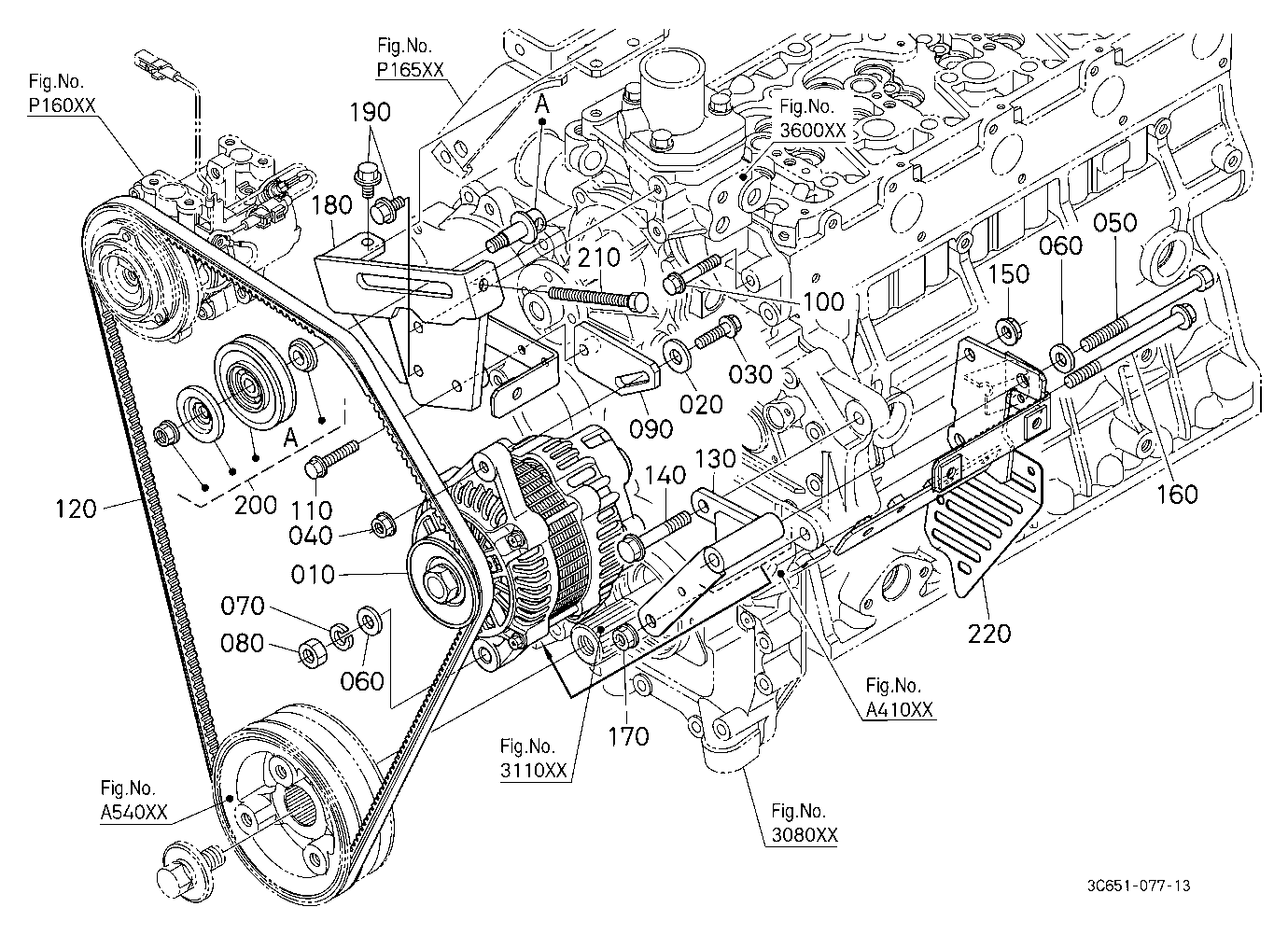 Rear Defogger Kit 1 (Alternator) [A] [Option]