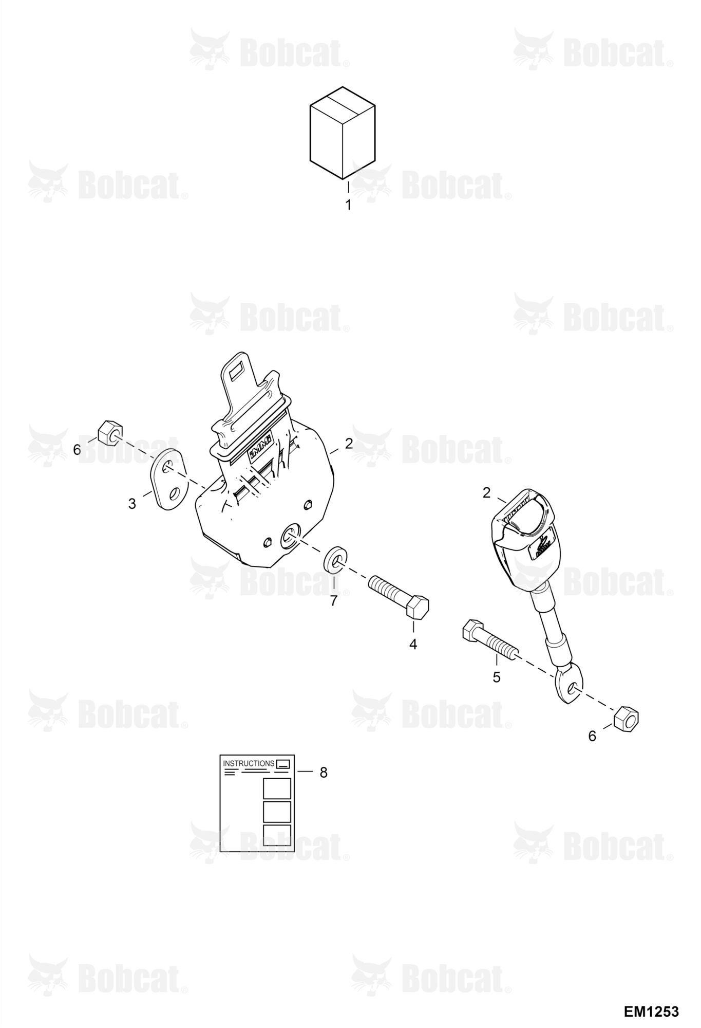 Seat Belt Kit (3" Wide)