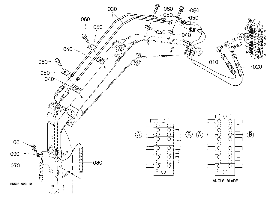 Oil Piping (Bucket)