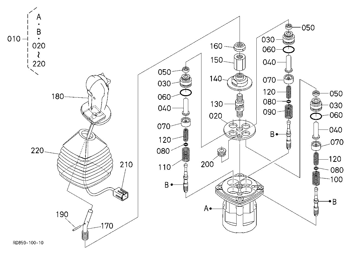 Pilot Valve (Right) [Component Parts]