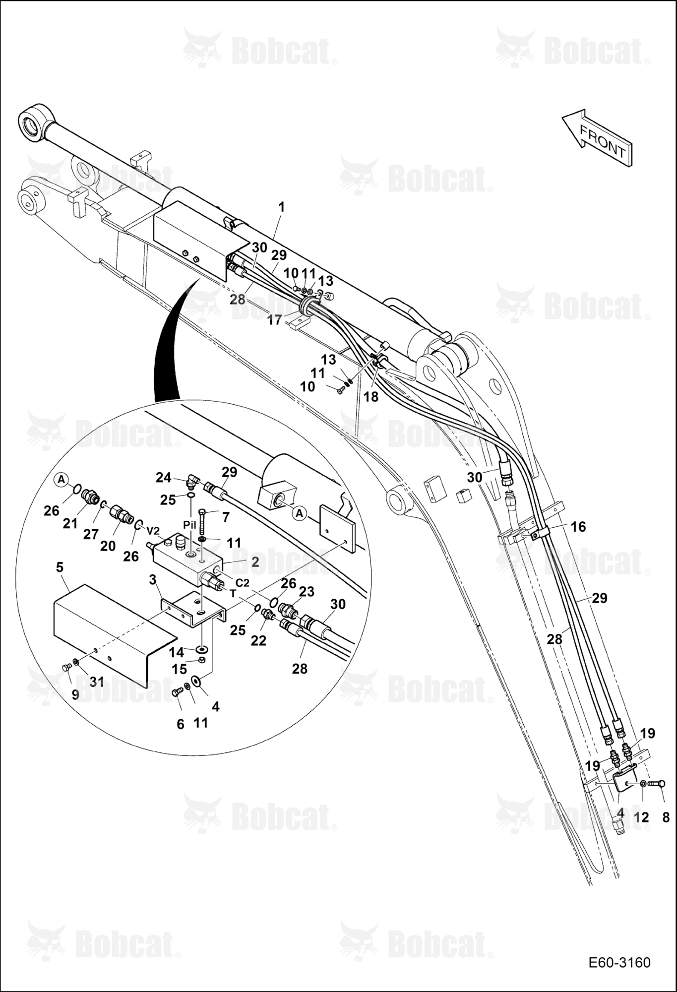 Arm Lock Cylinder