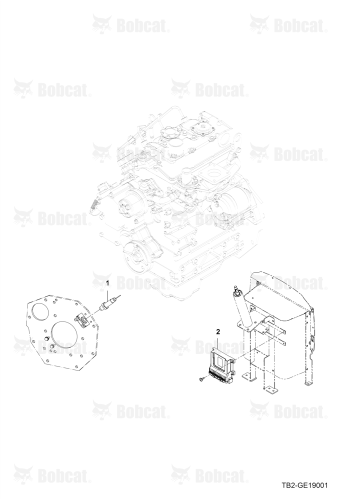 Engine Speed Sensor & ECU