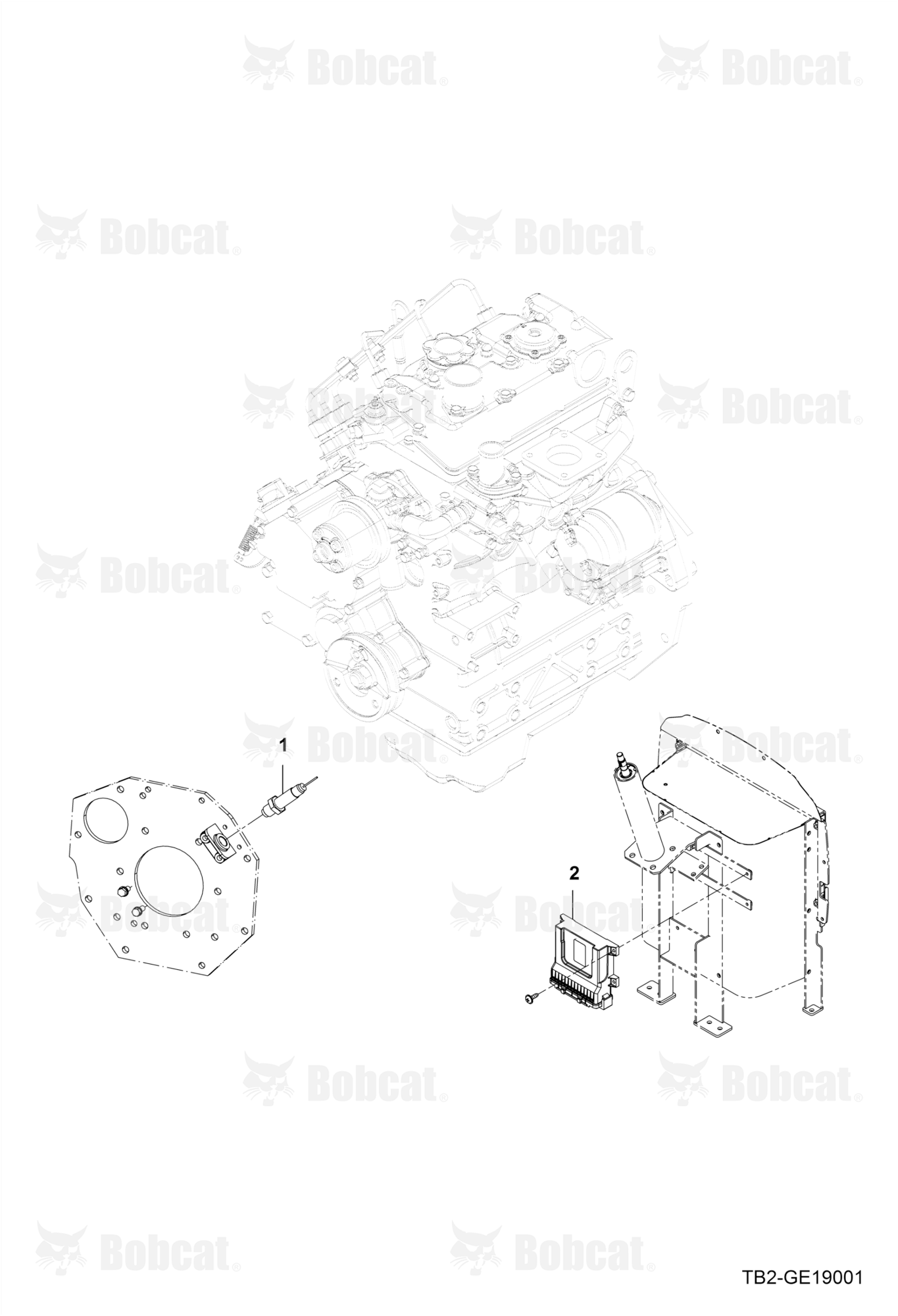 Engine Speed Sensor & ECU