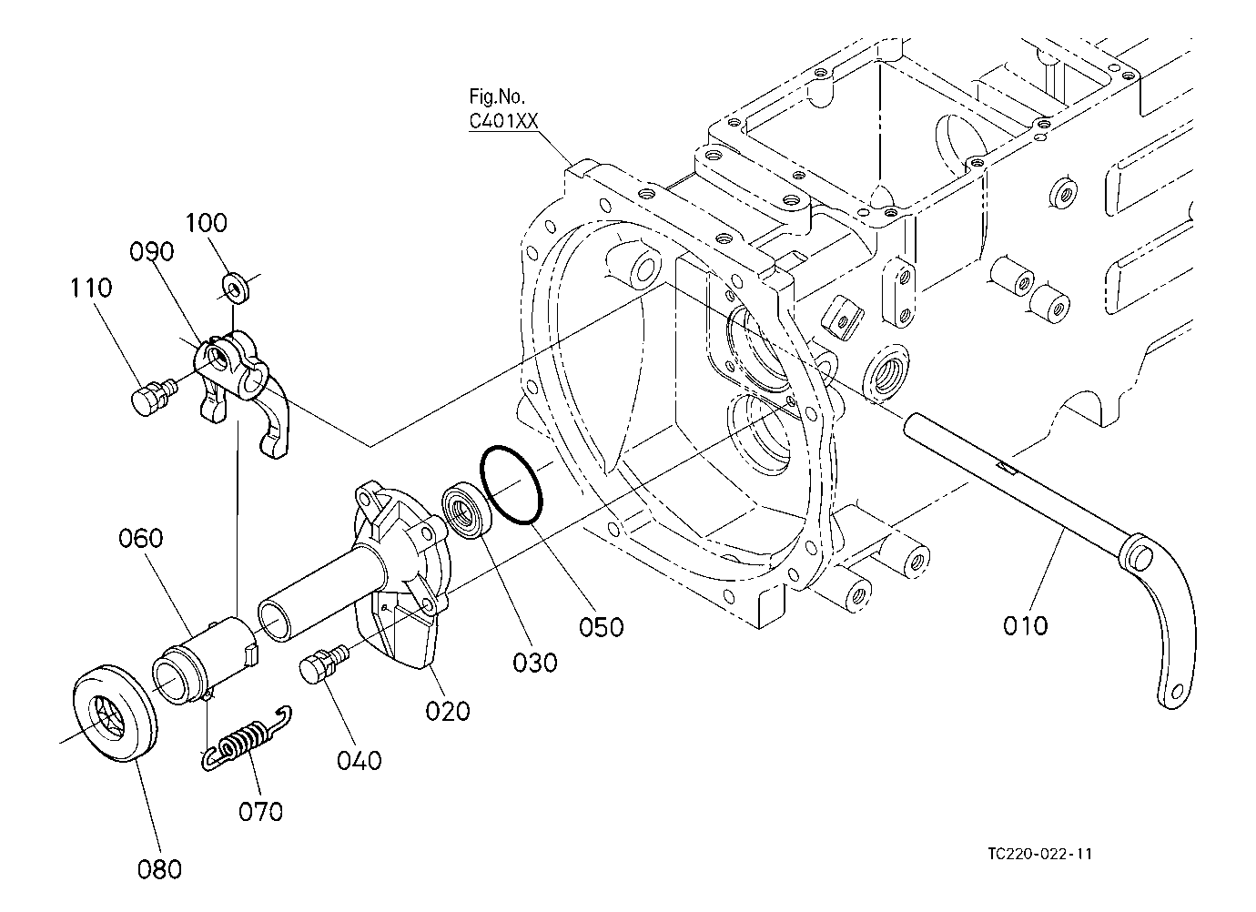 Clutch Lever [Except Hst Type]
