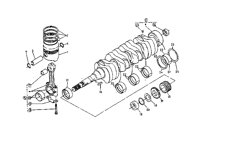 Piston Crankshaft